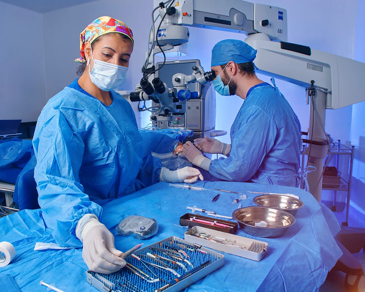 Cirugia de retina vitreo